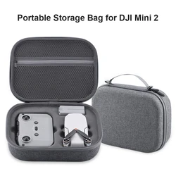 Sac de rangement Portable pour Drone DJI Mini 2, sac de rangement pour télécommande, sac à main fourre tout, boîte de transport en plein air, étui pour Drone DJI Mini 2 