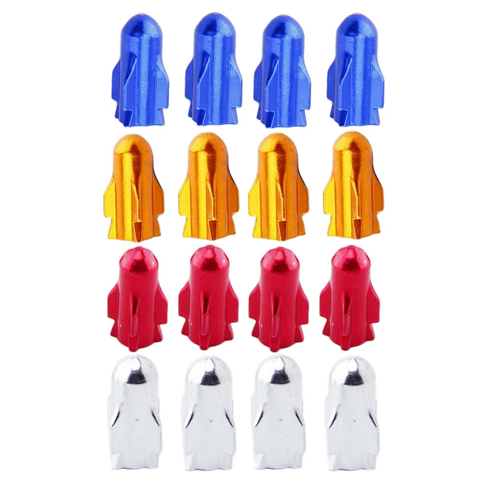 4pcs Car Motorcycle Truck Wheel Tire Valve Stem Cap, Cover Lid - Tyre Air Wheel Valve Stem Caps, 4 Colors