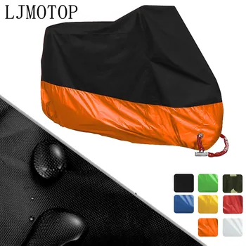 

2019 Motorcycle Cover Outdoor Uv Protector Scooter Cover Bike Waterproof Dustproof Moto Rain Cover Indoor Lock-holes Design
