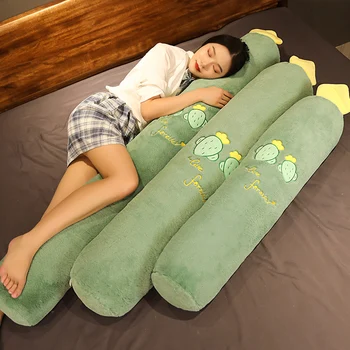 

160cm Long Pillow Comfortable Long Plush Pillow Home Decoration Sofa Bed Chair Pillow Cushion Avocado Soft Pillow Home Textile
