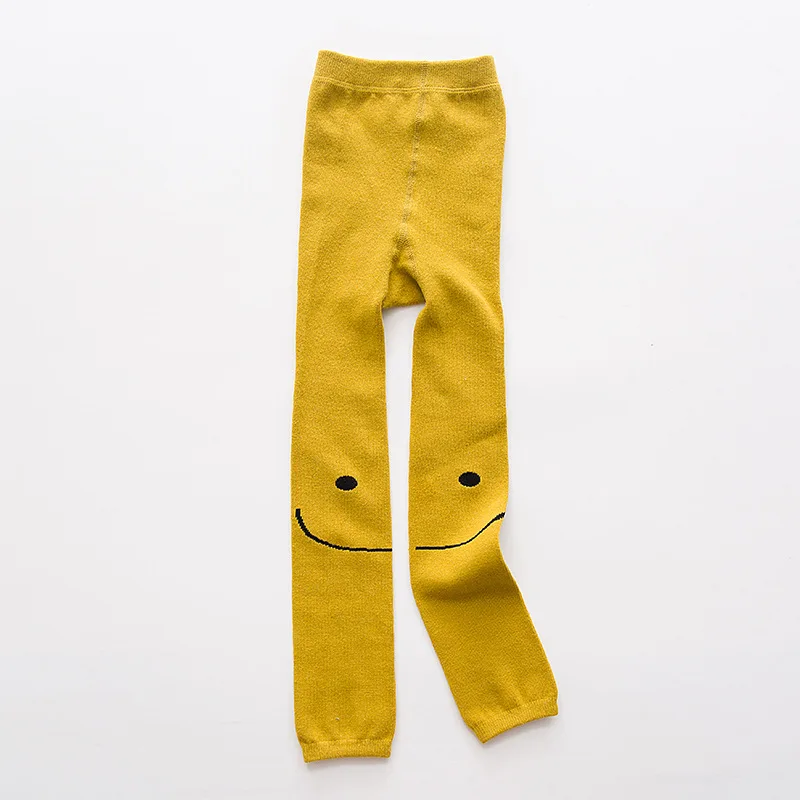 C563 Yellow Новые детские хлопковые леггинсы на осень и зиму для мальчиков и девочек, детские модные однотонные штаны для малышей, высокое качество, подарки, CN - Цвет: C563 Yellow