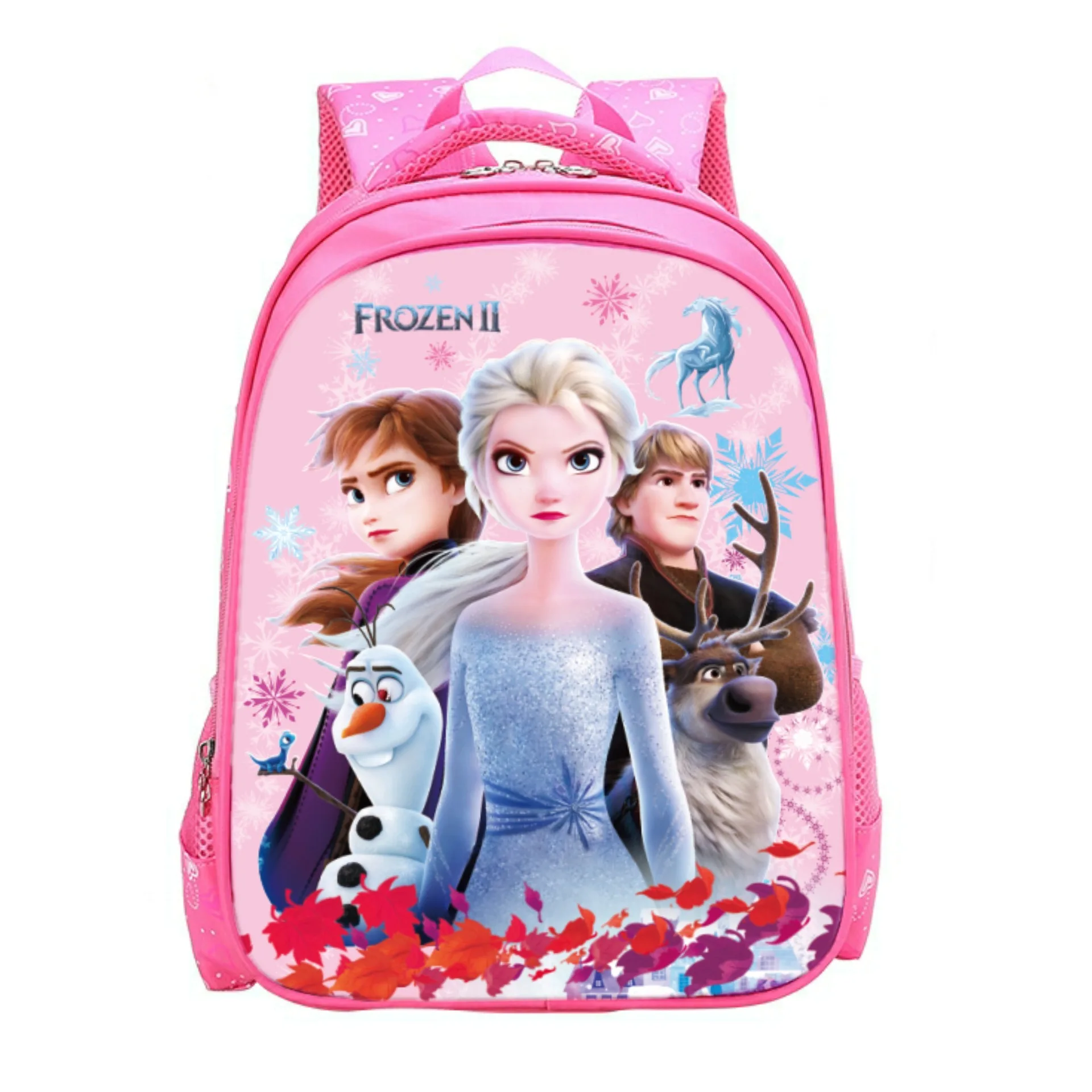 Disney мультфильм frozen95 красный автомобиль начальной школы сумка Детская класс водонепроницаемый снижение нагрузки износостойкий позвоночник рюкзак