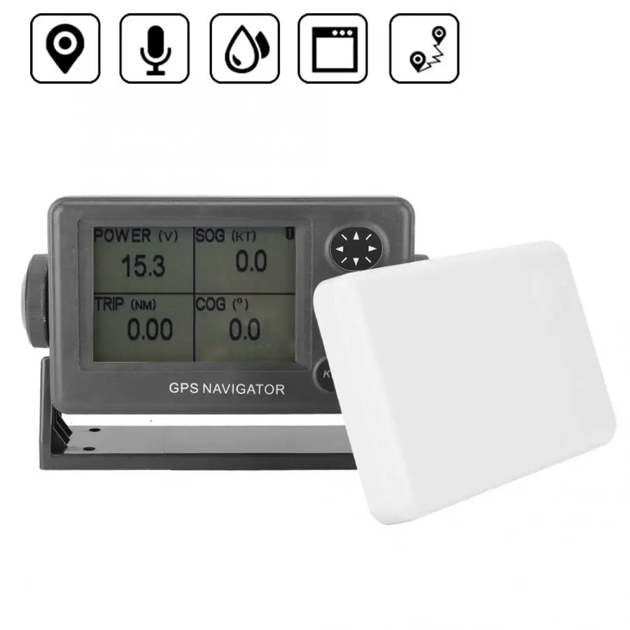 ONWA KP-32 gps/SBAS морской навигатор gps 4,5 дюймов ЖК-дисплей морской gps навигационный локатор WGS-84