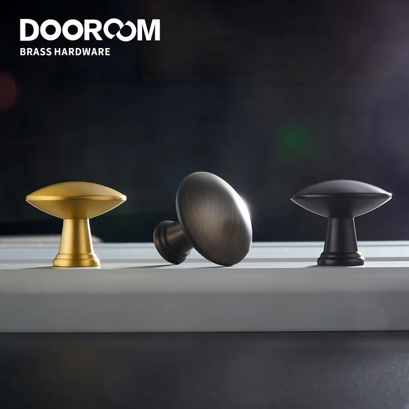 Латунные мебельные ручки Dooroom свежие простые скандинавские американские для