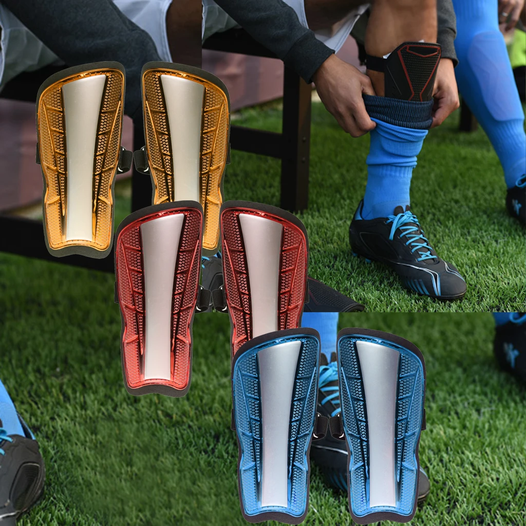 1 Pair Football Soccer Shin Guards Adult Youth Calf Leg Protect Armor Pads
