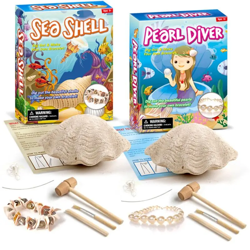 

Sea Shell and Conches Dig Kit Stem Toys for 7 Year Olds Gifts for 7 Year Old