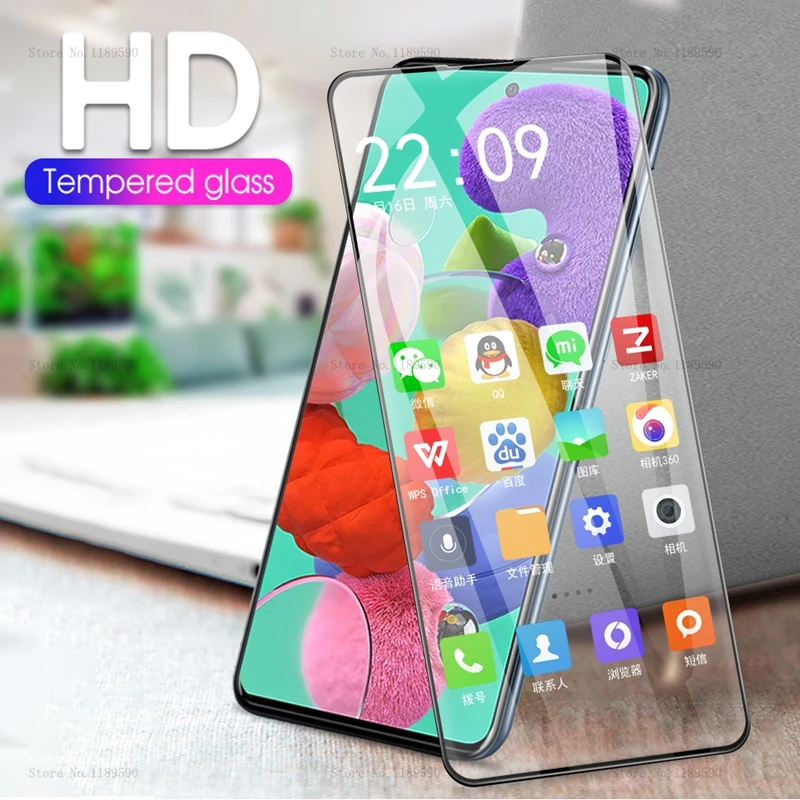 

Protective Glass For Samsung Galaxy A51 A71 Screen Protector For Samsung Galaxy A10S A20S A30S A50S M30S Protect Tempered Glass