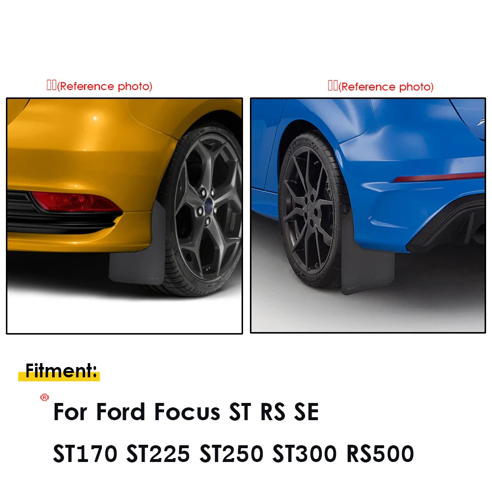 Брызговики для Ford Focus ST RS SE Sport Turbo X ZETEC S Mk III MK2 MK3 MK4 2 3 4|Грязезащита| |