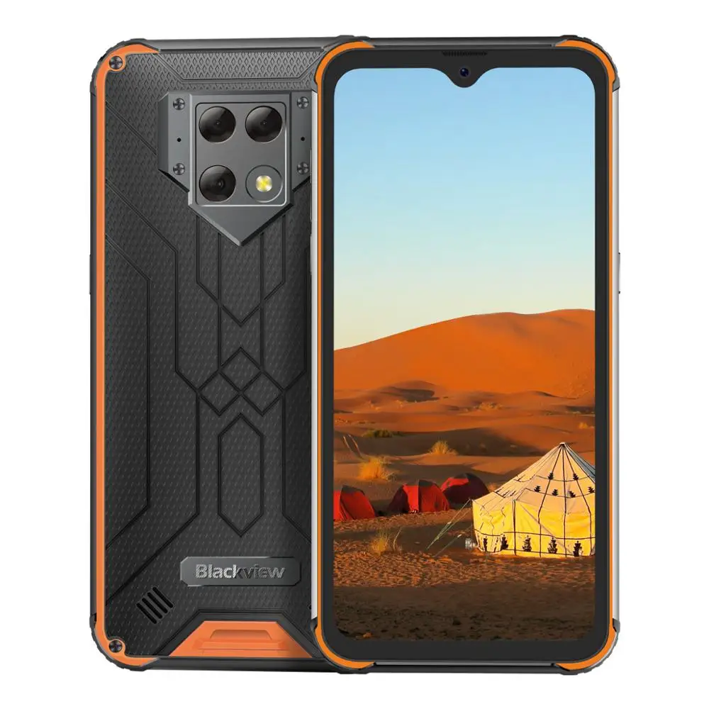 Blackview BV9800 Helio P70 Android 9,0 6GB+ 128GB смартфон 48MP задняя камера IP68 Водонепроницаемая 6580mAh 6," FHD мобильный телефон