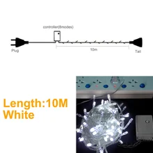  Fairy Lights Christmas Garland LED Lights Decoration 8 Modes String Light Chain Home Decorative Bedroom Curtain LED Lighting 