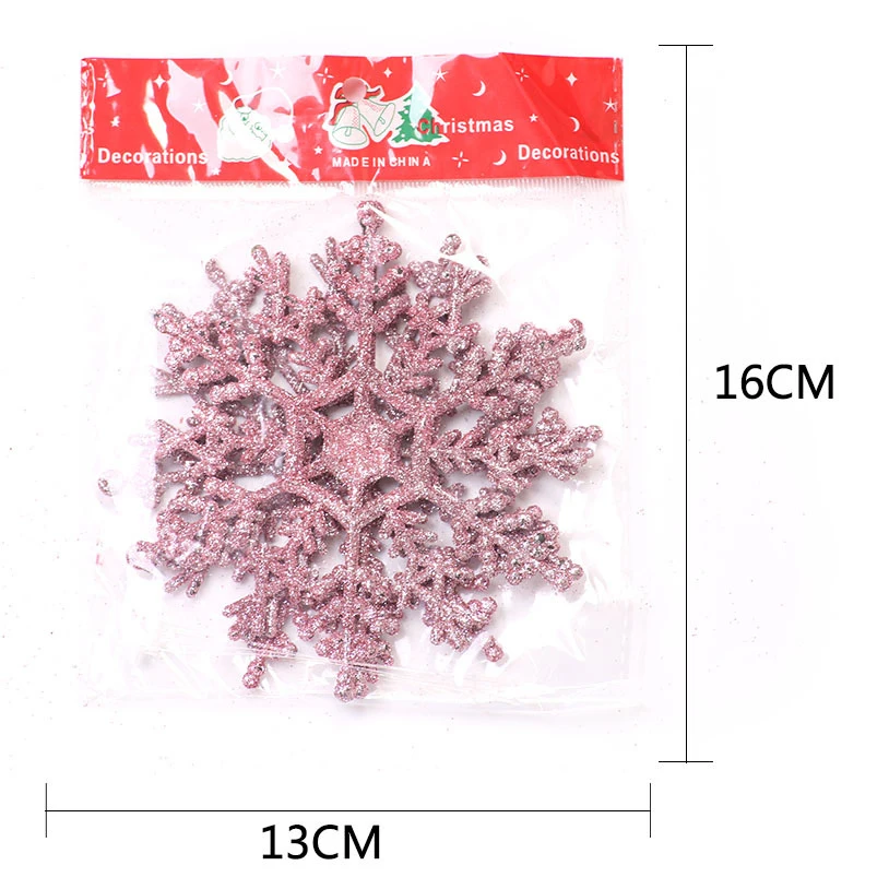 3 шт снежинка рождественское ремесло Рождественская елка украшения окно украшение кулон вечерние DIY ремесла аксессуары