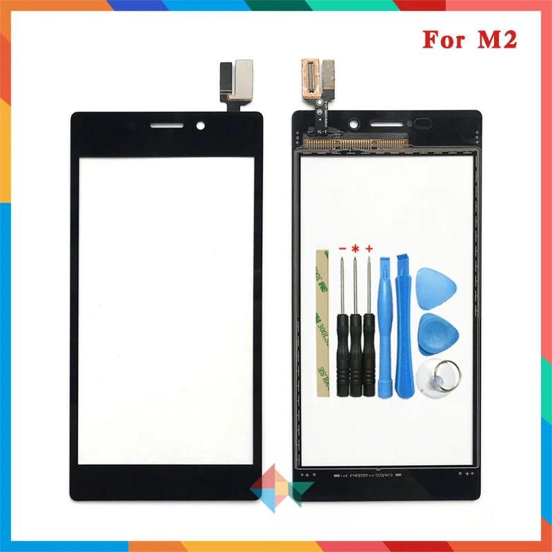 4," для sony Xperia M2 S50H D2302 D2303 D2305 D2306 и M2 Aqua D2403 сенсорный экран дигитайзер Передняя стеклянная Сенсорная панель объектива