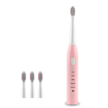 

Electric Toothbrush Rechargeable Toothbrush Sonic Shock Automatic Soft Toothbrush Waterproof Usb Charging