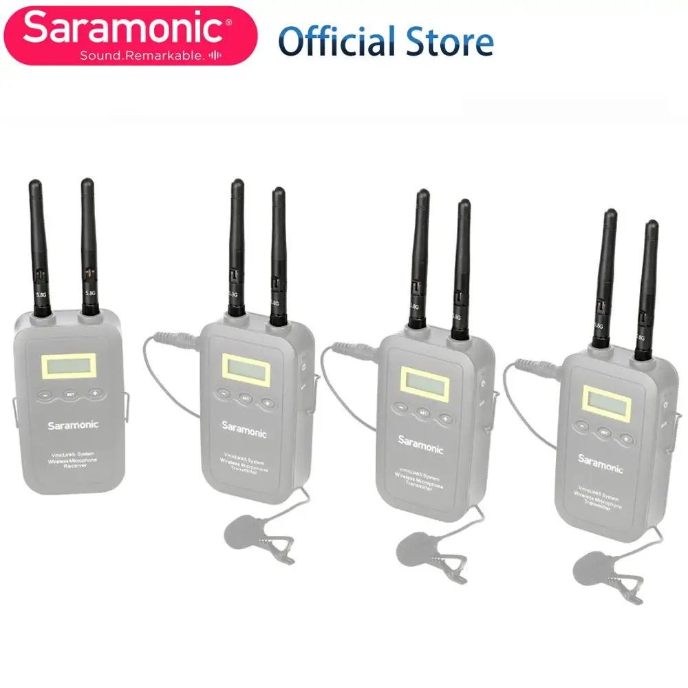 Saramonic передатчик микрофонная антенна запасная по 3 предмета в комплекте для VmicLink5