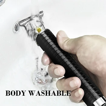 

0mm Hair Trimmer barber LCD Hair Clipper Machine hair cutting Beard Trimmer for Men haircut Styling tool dropship