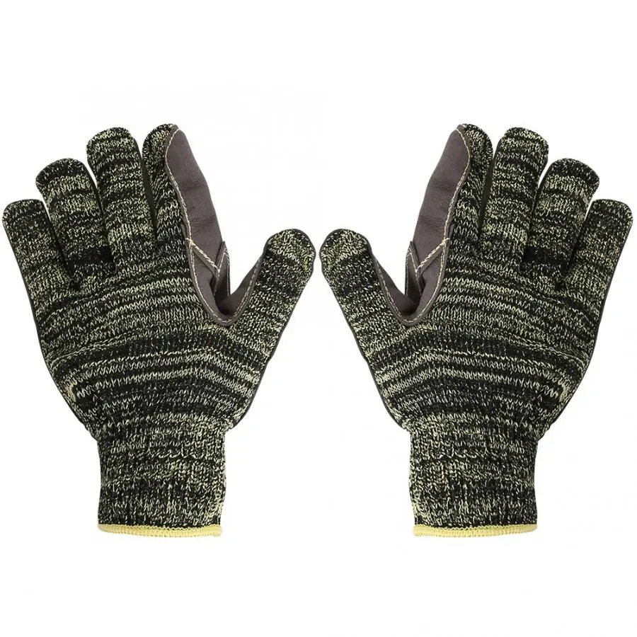 Handschuhe 1 пара уровень 5 анти-порезные рабочие перчатки маслостойкие Нескользящие защитные перчатки для защиты рук Furnoor защитные перчатки