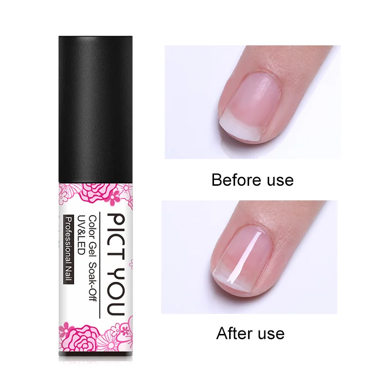 Base Coat PICT YOU 5 мл Гель-лак для ногтей УФ светодиодный 119 цветов лак для ногтей Гибридный Полупостоянный Гель-лак для нейл-арта - Цвет: Base Coat
