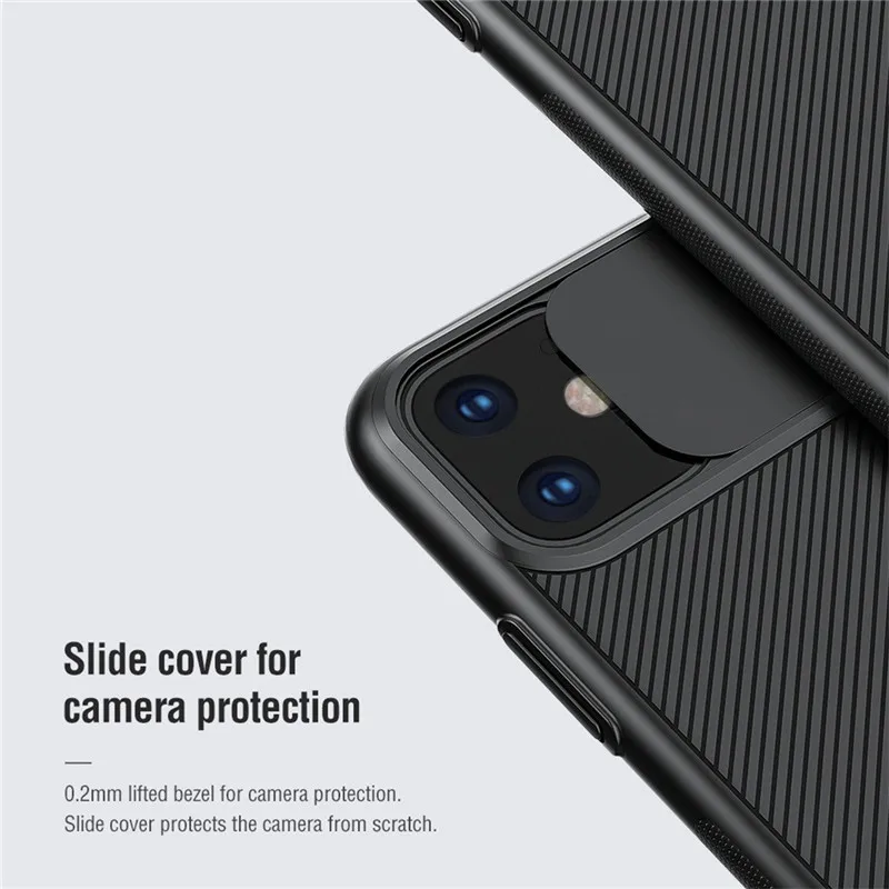 Чехол для телефона для iPhone 11 для iPhone 11 Pro для iPhone 11Pro Max слайд-камера чехол для iPhone 11 6,1 дюймов защитный чехол для объектива