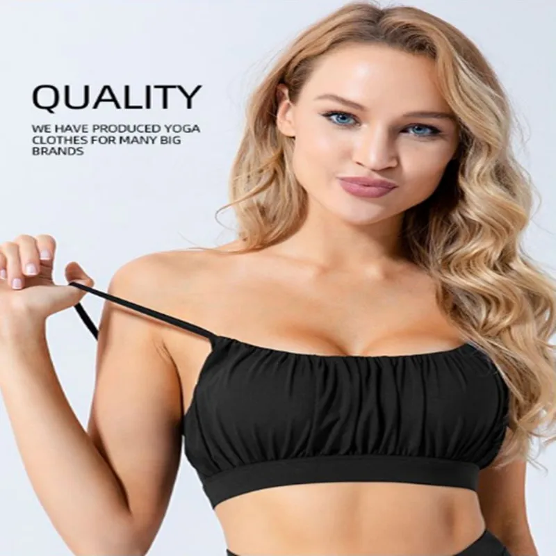 Mulheres de Fitness Superior sem Costura Sutiã Esportivo Yoga Correndo Ginásio Colheita Superior Push up Esporte 2021 3 Cheap Sutiã ativo