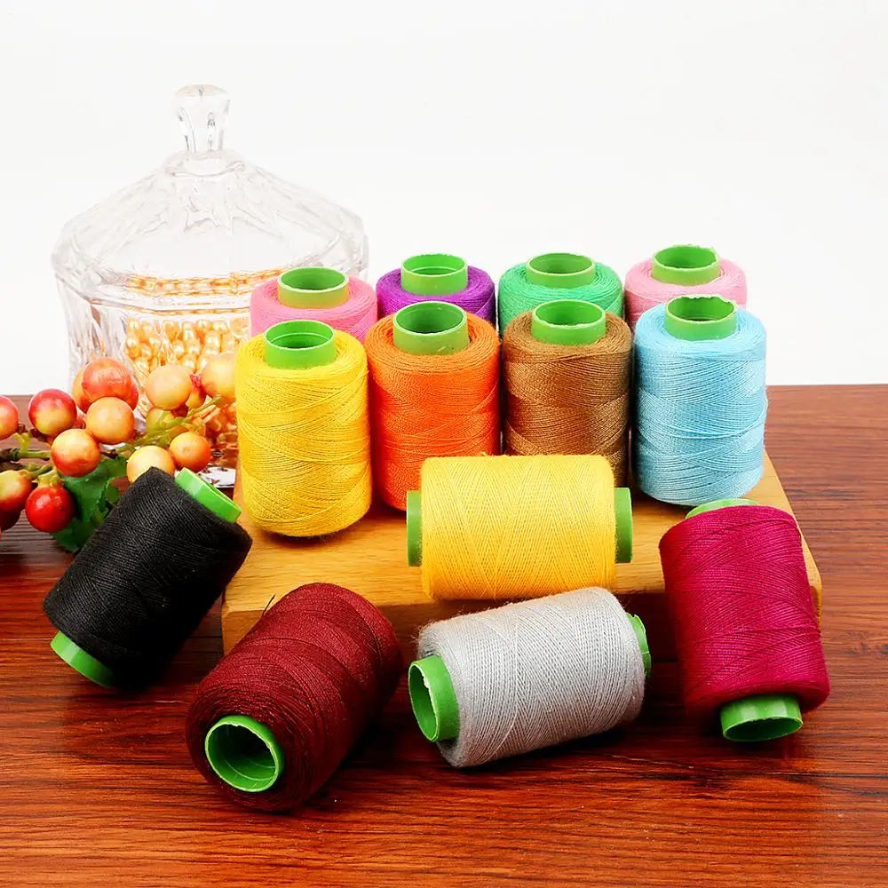 1RollbagHighTenacityCottonMachineEmbroiderySewingThreadsHand