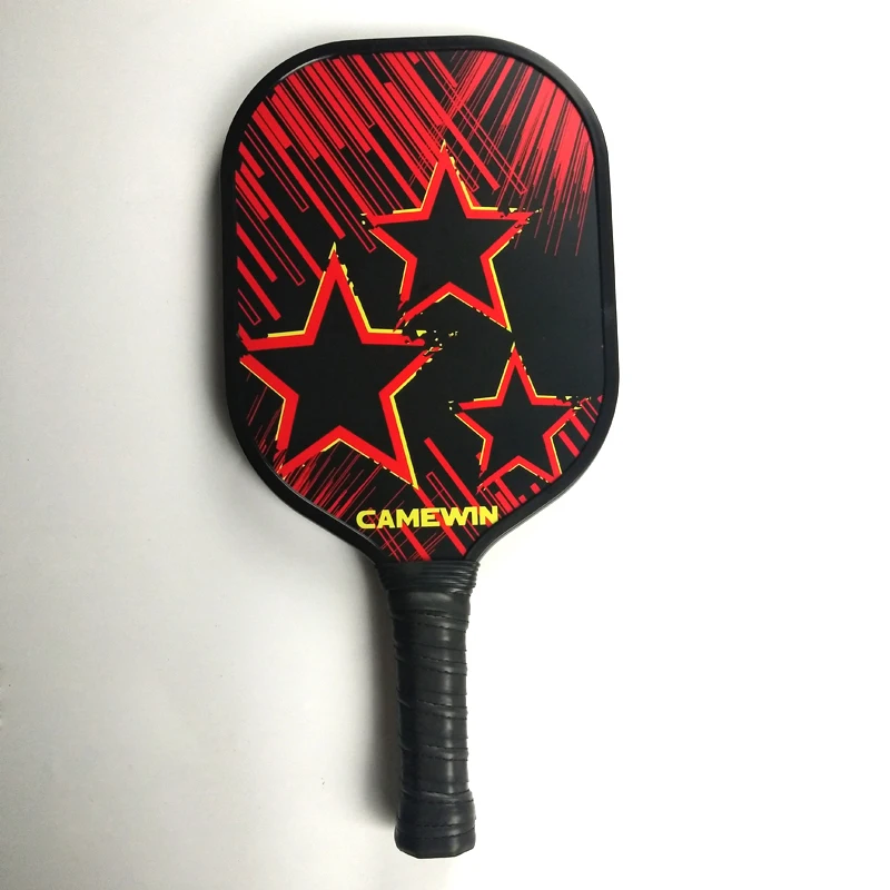 CAMEWIN Pickleball Paddle Теннисная ракетка из стекловолокна Beat Racquet Honeycomb Beat с ракеткой сумка для переноски одной группы спорта на открытом воздухе