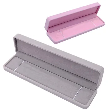 

New Velvet Presentation Gift Jewellery Ring Necklace Bracelet Display Box Case (D)