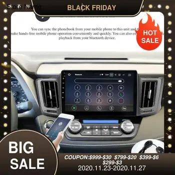

Car Radio GPS Android 9.0 1 Din For Toyota RAV4 2017 2015 2016 Radio 4-core Multimedia Support DAB DVR OBD Head unit tape record