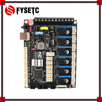 

S6 V1.2 32 Bit Board XH Connector Control Board Support 6X TMC Drivers Uart/SPI Flying Wire VS F6 V1.3 SKR V1.3