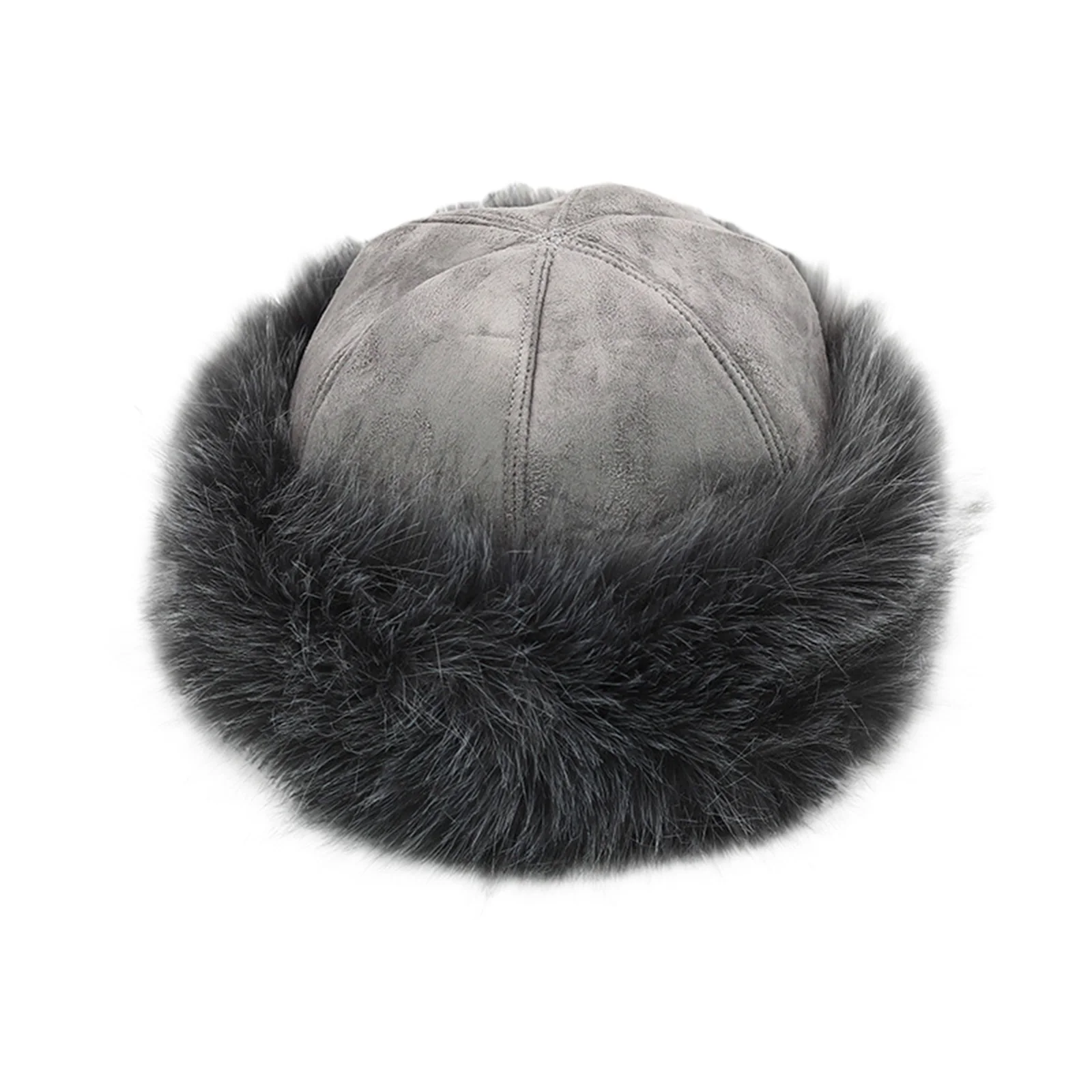 female bucket hat Russian Style Thick Warm Hats Ladies Suede Bomber Hat Windproof Women Fur Hat Female Mongolia Cap Fox Fur Skullies Beanies cotton bucket hat womens Bucket Hats