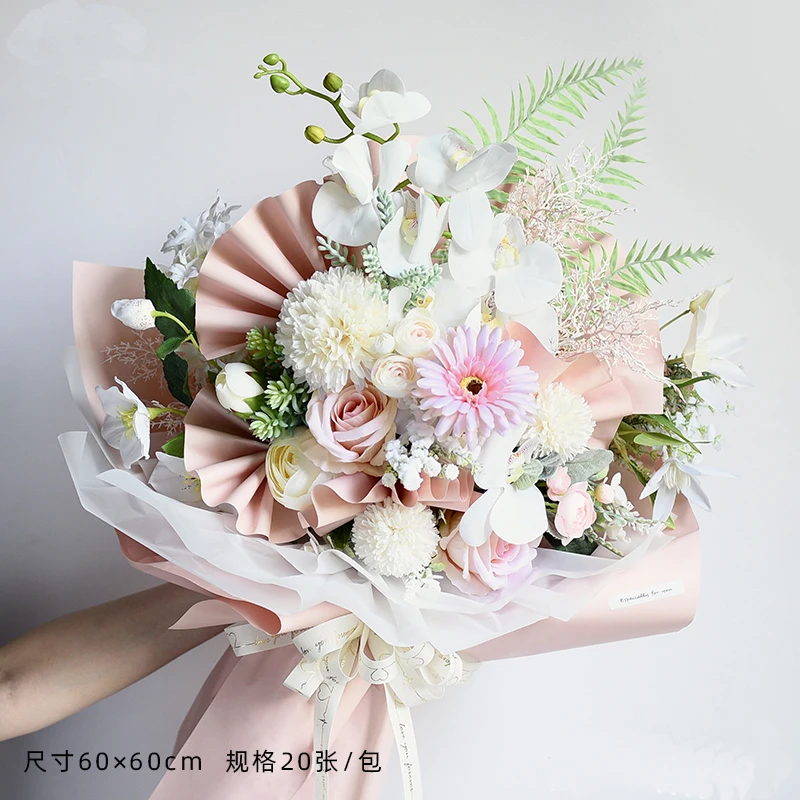 

20pcs/bag 60x60cm Gift Packaging Craft Tissue Paper Flower Wrapping Paper Paper Roll Wine Shirt Shoes Clothing Wrapping Pa