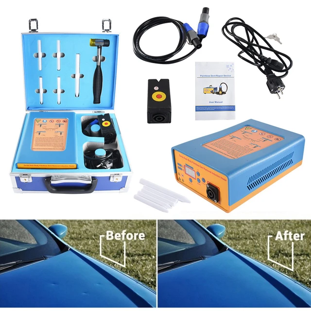 110V/220V Auto Ausbeulen ohne Reparatur Werkzeug für Stahl Platte Auto Body  Dent Entfernung Ausrüstung Kratzer Entfernung instrument Set - AliExpress