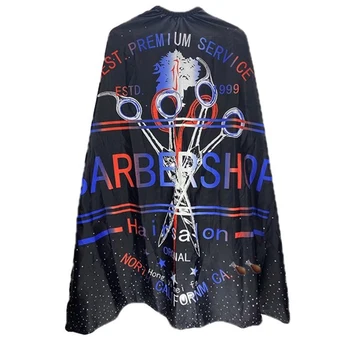 

Big Szie Hair Cutting Barber Cape Waterproof Professional Hairdressing Salon Aprons Gown 160x140cm