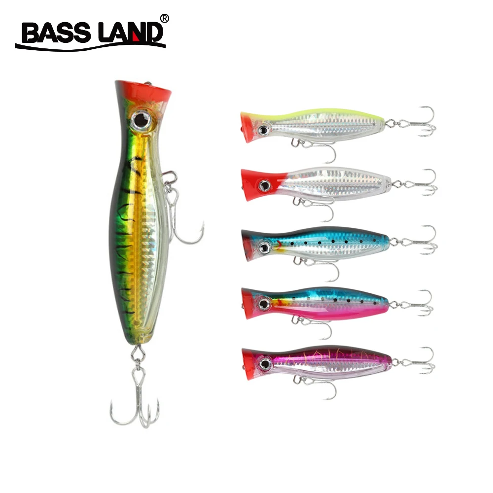 GT тунец большой Поппер рыболовная приманка isca искусственная crankbait плавающие
