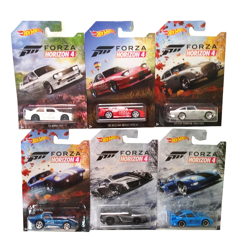 Hot Wheels 1: 64 Автомобиль Форза фильм коллектор издание литье под давлением 1/64 сплав модель автомобиля Дети Forza игрушки подарки для мальчиков