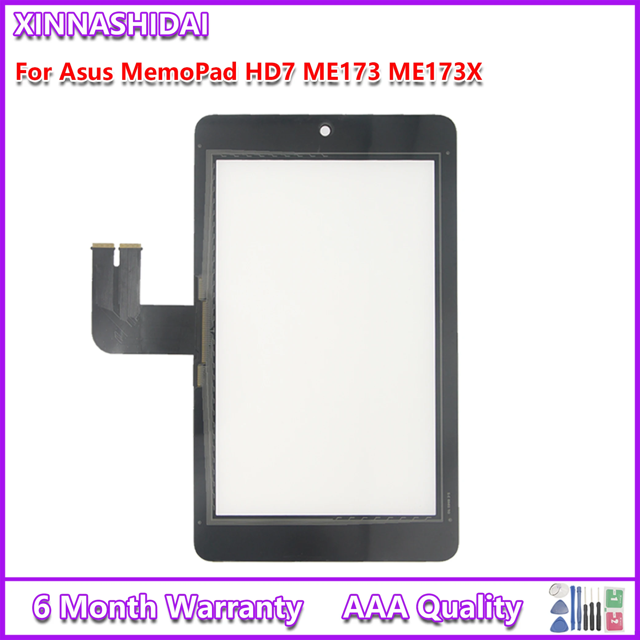 7 дюймов для Asus MeMO Pad HD7 ME173 ME173X K00B сенсорный Экран Панель запасные части стеклянная