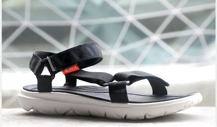 XiaoMi FREETIE изогнутые уличные сандалии мужской из ЭВА Нескользящая одежда мягкие и удобные сандалии и шлепанцы пляжная обувь