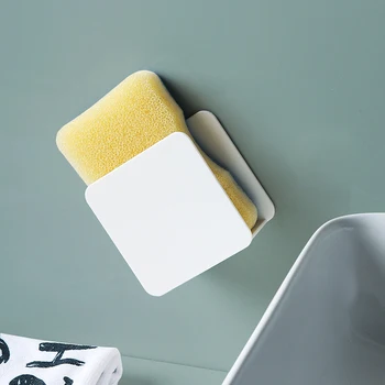 

New Sink Soap Sponge Holder Storage Drain Rack Kitchen Organizer Shelf Sink Kitchen Organizer Wash Accessories