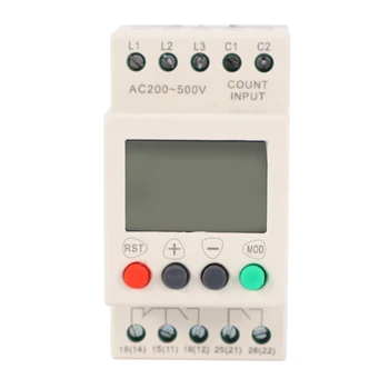 

JVR800-2 Under over Voltage Protector 3 Phase Voltage Monitoring Sequence Relay