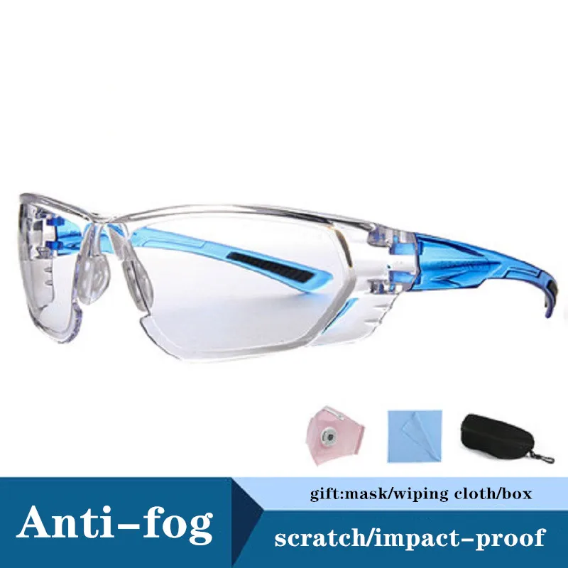 

Cycling Glasses Anti-Fog Splash Impact-Resistant Lens Work Sports Safety Goggles Home Carpenter Dentist Eye Protection