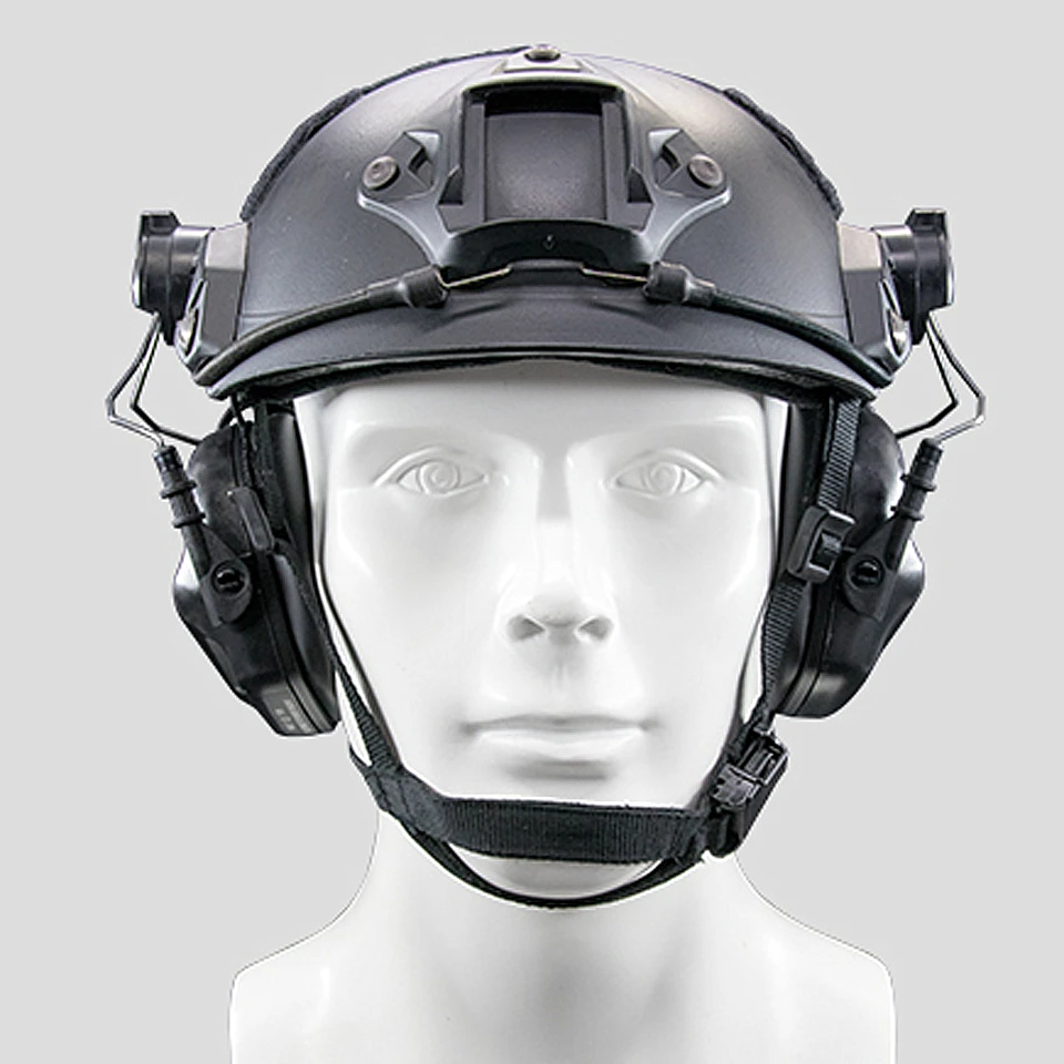 EARMOR M31H MOD3 тактическая гарнитура шумоподавление Защита слуха наушники Softair авиационная гарнитура для скоростные шлемы адаптер