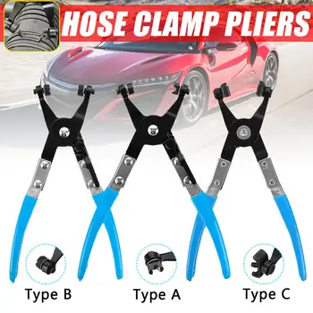 

Flat-Band Ring Spring Type Swivel Hose Clamp Pliers Tool Car Auto Water Pipe Removal Hose Clamp Pliers