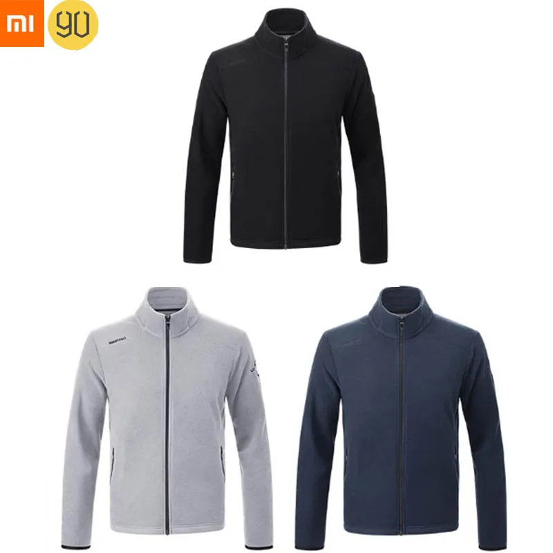 Новая мужская водонепроницаемая флисовая куртка Xiaomi Mijia Youpin с 90 точками, легкая и теплая, сухая и не замоченная