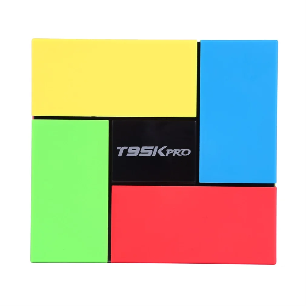 T95KPro Android 6,0 ТВ приставка Восьмиядерный S9122 2 ГГц 2G/16G H.265 4K 3D 2,4G/5G двойной WiFi BT4.0 1000M Giagabit Lan