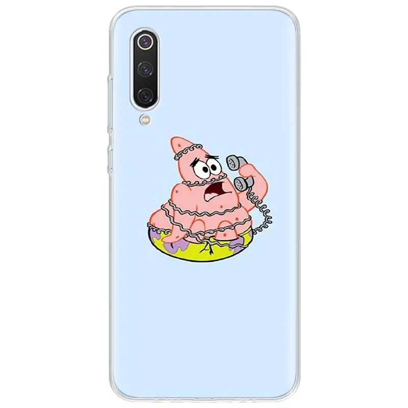 Чехол для телефона с изображением Губки Боба Xiao mi Red Note 87 7S 7A 6 S2 GO K20 Pro + 6A 6X 5X A1 CC 9 8