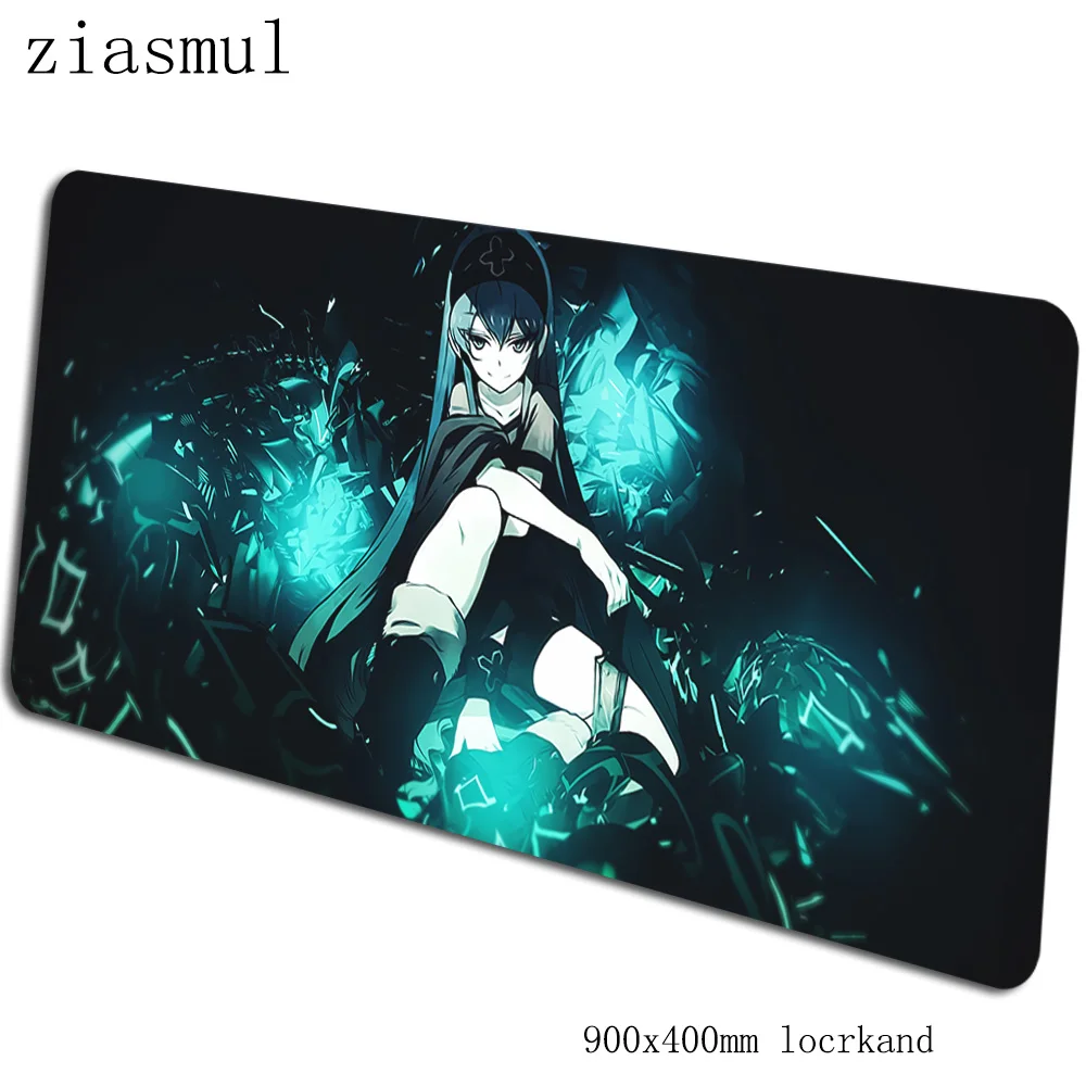 Игровой коврик для мыши akame ga kill padmouse 900x400x3 мм, милый игровой коврик для мыши, игровой компьютерный стол, коврик для запястья, коврик для мыши, ПК - Цвет: pattern 1