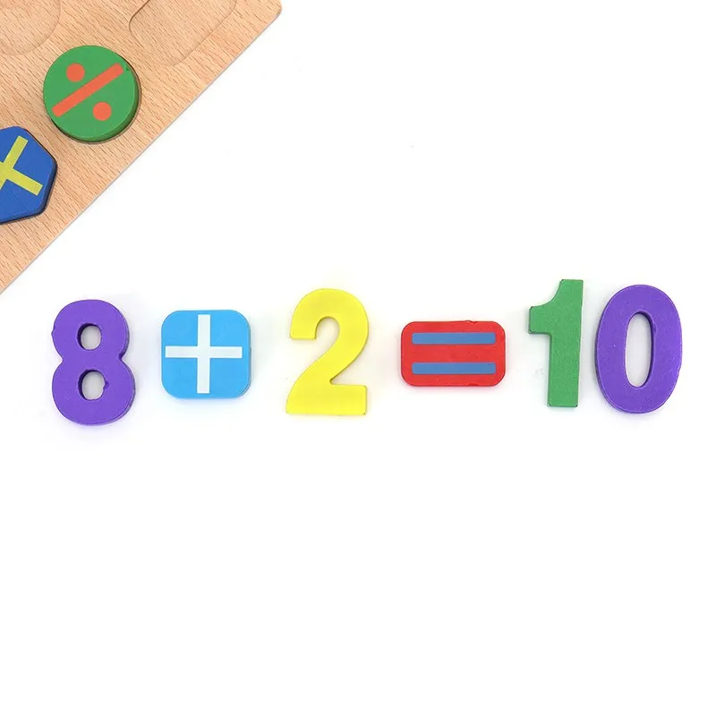 Деревянные головоломки Обучающие игрушки буквы и цифры соответствующие головоломки обучающая игрушка для детей алфавит игрушки для детей