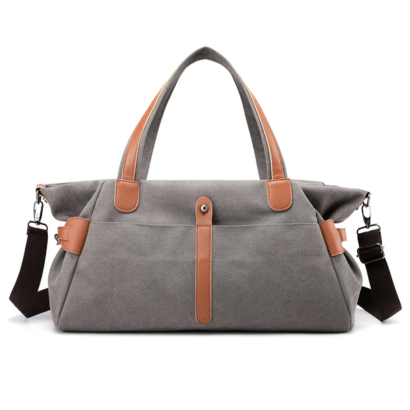 

KVKY Women's Big Capacity Canvas Cross Body Bag Ladies' Casual Tote