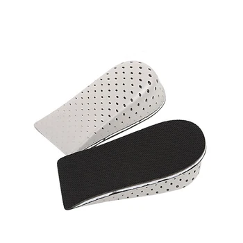 

1 Pair of Breathable Memory Foam Height Increase Insole Invisible Increased Heel Lifting Inserts Shoes Elevator Insoles 2/3/4cm