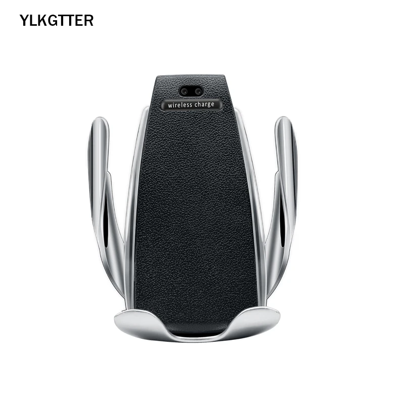 YLKGTTER Automatic Induction Phone Charging Station For iPhone XR 8 Plus xiaomi mi note 10 Mi9 Car Charger Holder QI agreement