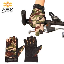 Перчатки для бега на открытом воздухе Популярные перчатки на полный палец мужские военные охотничьи перчатки противоскользящие велосипедные дышащие перчатки